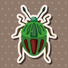 bug cartoon elements