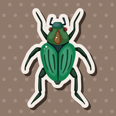bug cartoon elements