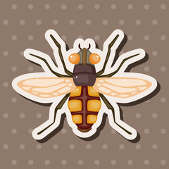 bug cartoon elements