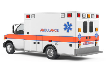 Ambulance car back