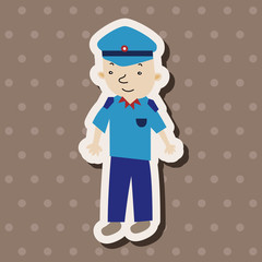 policeman theme elements