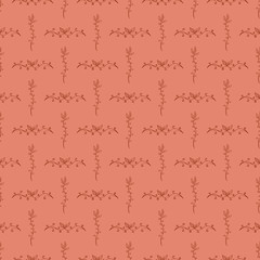 Hand Drawn Floral Seamless Pattern