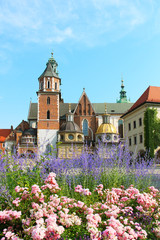 Wawel Castle complex in Krakow