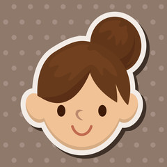 people character theme elements