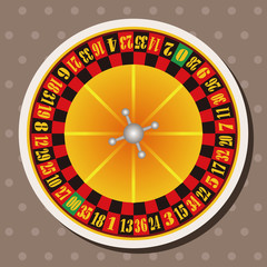 casino roulette theme elements