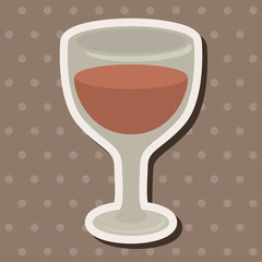 wine drink theme elements