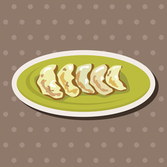 chinese food theme elements