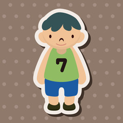 family boy character theme elements