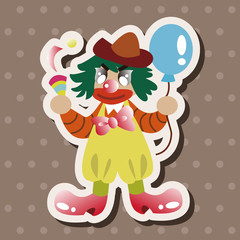 circus clown theme elements