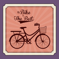 Fototapeta na wymiar Bike lifestyle design