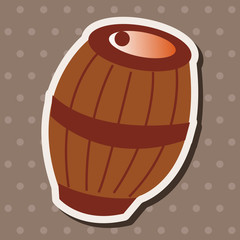 pirate casks theme elements