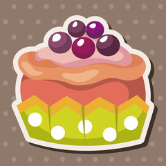 decorating cake theme elements