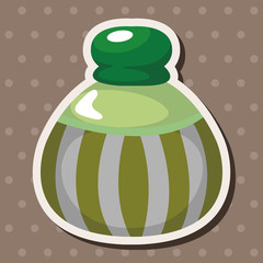 style bottle theme elements