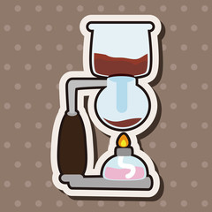 coffee machine theme elements