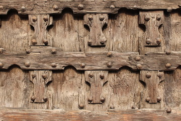 Old wooden texture as a background