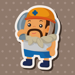 worker theme elements