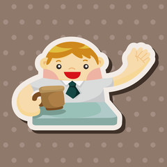 business people theme elements vector,eps