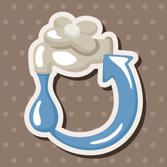 Environmental protection concept theme elements; Conserve water,