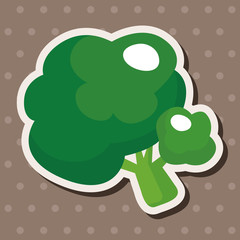 vegetables and fruits theme elements