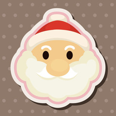 santa claus theme elements