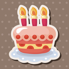 birthday decorating cake theme elements