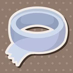 Adhesive tape theme elements