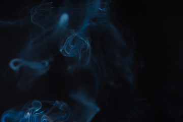 Mythical creature from smoke.