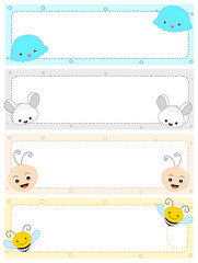 Printable kids name tags