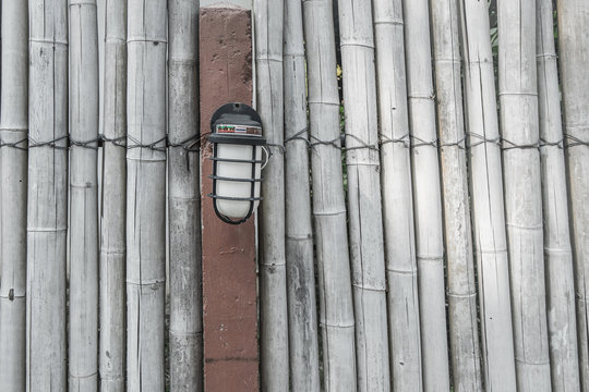 Fototapeta Wall lamp