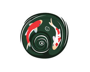 Fototapeta premium Coi Fish