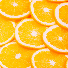 Orange Fruit Background. Summer Oranges. Healthy Food