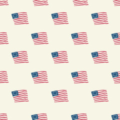 seamless flag pattern