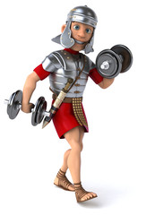 Fun roman soldier