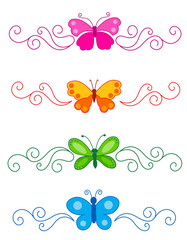 Butterfly dividers