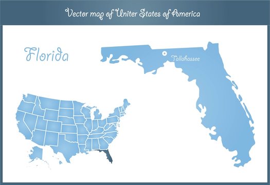 Florida state map