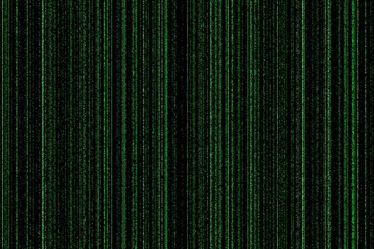 light green digital codes background in matrix style.
