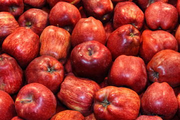 Fototapeta na wymiar Red apples