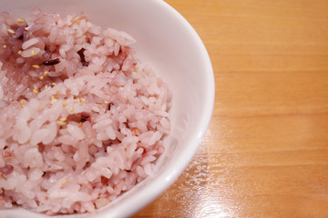 Fototapeta na wymiar 赤飯