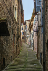 streen in Urbino, Italy