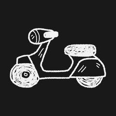 motorcycle doodle