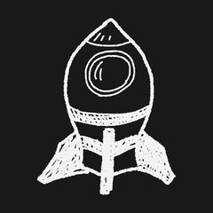 spaceship doodle