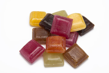 old dutch candy isolated on white background