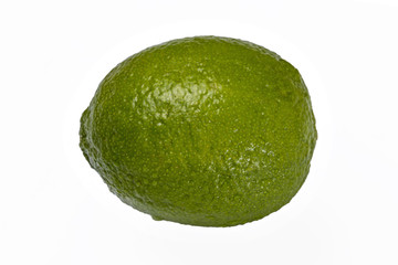 Lime isolated on white background