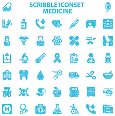 Scribble Iconset Medicine