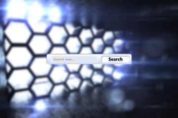 Composite image of search engine