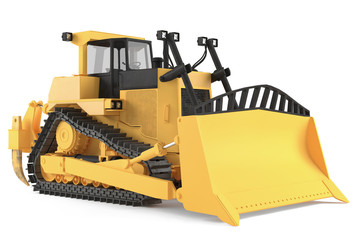 Bulldozer isolated © Flash Vector