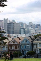 Fototapeta premium Painted Ladies - San Francisco in California