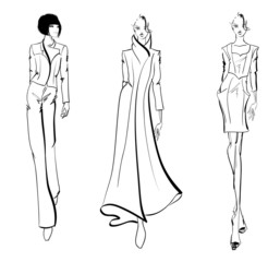 SKETCH. fashion girls