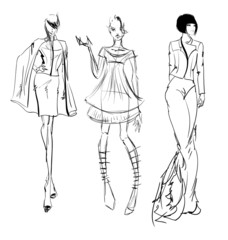 SKETCH. fashion girls