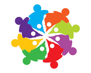 Colorful People Logo Image